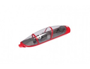 FMS YAK-130 Red Whole Canopy Part With Pilot Figure
